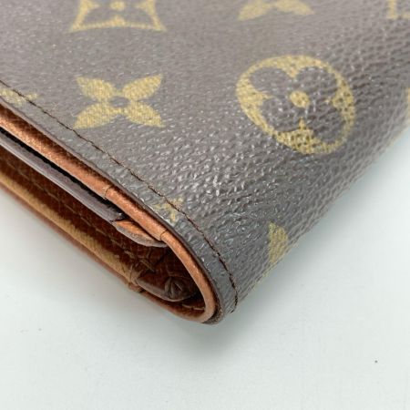 LOUIS VUITTON ルイヴィトン モノグラム ポルトモネ ビエ トレゾール M61730 2つ折り財布