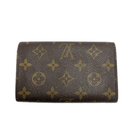 LOUIS VUITTON ルイヴィトン モノグラム ポルトモネ ビエ トレゾール M61730 2つ折り財布