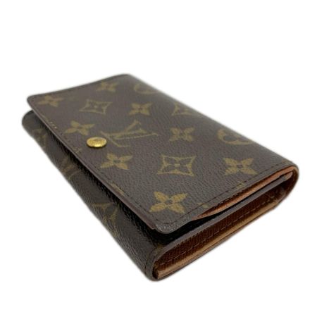 LOUIS VUITTON ルイヴィトン モノグラム ポルトモネ ビエ トレゾール M61730 2つ折り財布