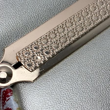   草履&バッグセット Fサイズ 草履長さ約24.5㎝ 花柄 箱付き 和装小物