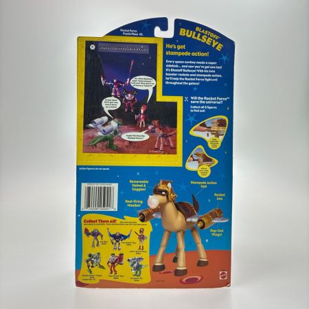 MATTEL トイストーリー2 ロケットフォース ブラストオフ ブルズアイ アクションフィギュア TOY STORY