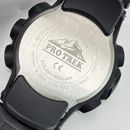CASIO カシオ PRO TREK 電波ソーラー PRW-3100YC-1JF 箱 取説付 ラバー