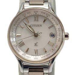 ☆☆ CITIZEN シチズン XC クロスシー H246-A1CDJ03 サクラピンク 電波ソーラー レディース 腕時計 Bランク