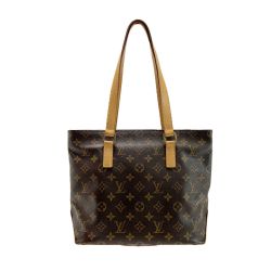 ☆☆ LOUIS VUITTON ルイヴィトン モノグラム カバピアノ トートバッグ M51148 袋有 レディース ゴールド金具 Bランク
