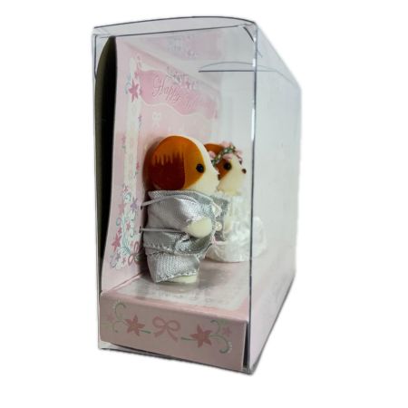 シルバニアファミリー 赤ちゃんペアセット（ウエディング）シフォンイヌ