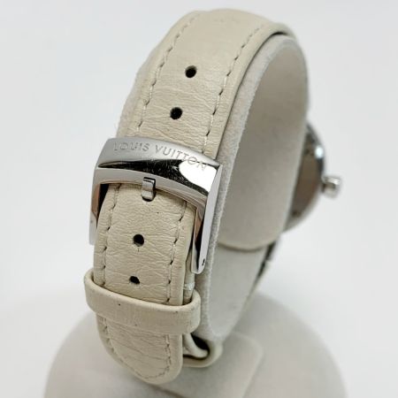 LOUIS VUITTON ルイヴィトン タンブール イディール ブロッサム Q12MS クォーツ 腕時計 レザー
