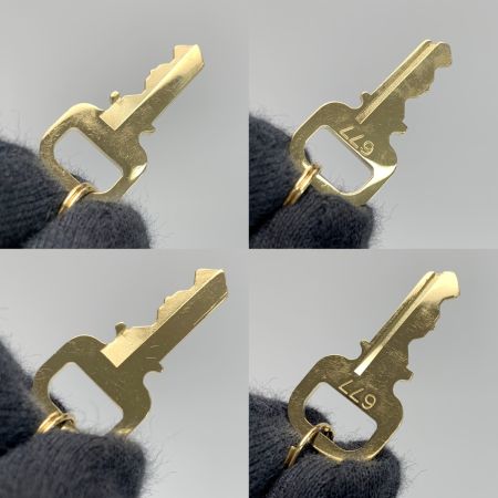  LOUIS VUITTON ルイヴィトン アクセサリー キーリング GP パドロック&キーx2 布袋付