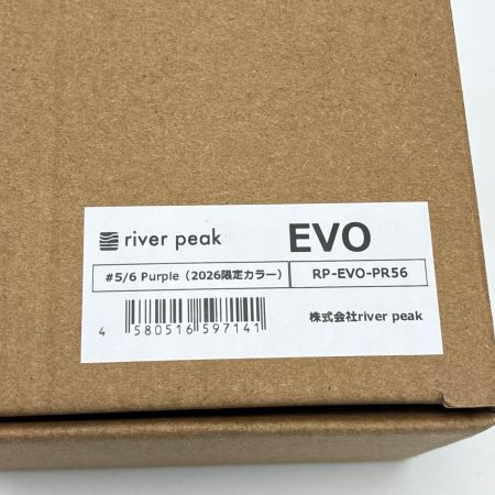 リバーピーク ＃5/6 RP-EVO-PR56 パープル 2026限定カラー フライリール 箱付き