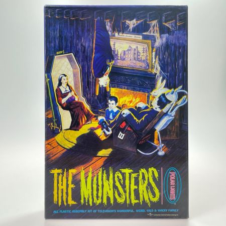 THE MUNSTERES ザ・マンスターズ リビングルーム プラモデル ポーラーライツ
