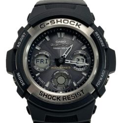 CASIO カシオ G-SHOCK デジアナ AWG-100-1AJF 電波ソーラー メンズ 腕時計 Bランク