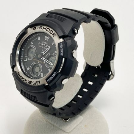 CASIO カシオ G-SHOCK デジアナ AWG-100-1AJF 電波ソーラー メンズ 腕時計