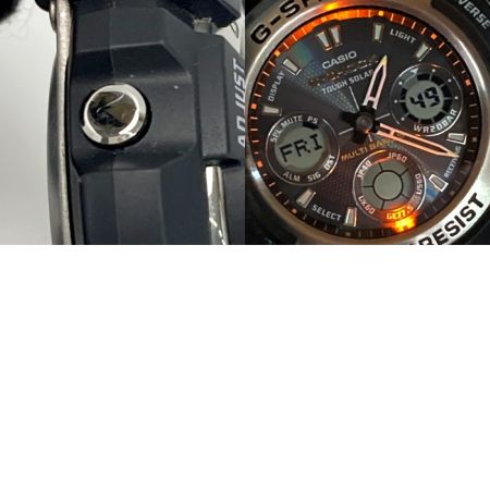 CASIO カシオ G-SHOCK デジアナ AWG-100-1AJF 電波ソーラー メンズ 腕時計