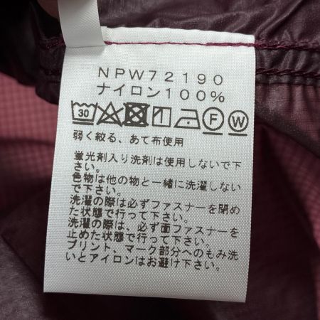 THE NORTH FACE ザノースフェイス ナイロンジャケット SIZE M レディース NPW72190 ワインレッド
