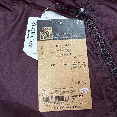 THE NORTH FACE ザノースフェイス ナイロンジャケット SIZE M レディース NPW72190 ワインレッド