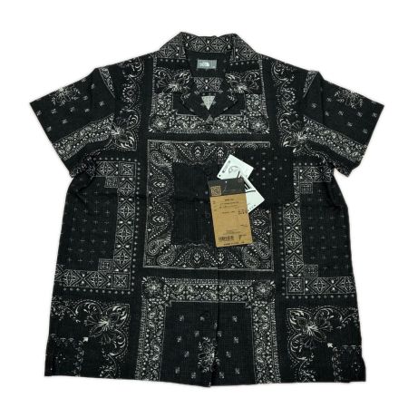 THE NORTH FACE ザノースフェイス ショートスリーブクライミングサマーシャツ SIZE M レディース NRW21931 ブラック×ホワイト