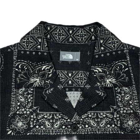 THE NORTH FACE ザノースフェイス ショートスリーブクライミングサマーシャツ SIZE M レディース NRW21931 ブラック×ホワイト