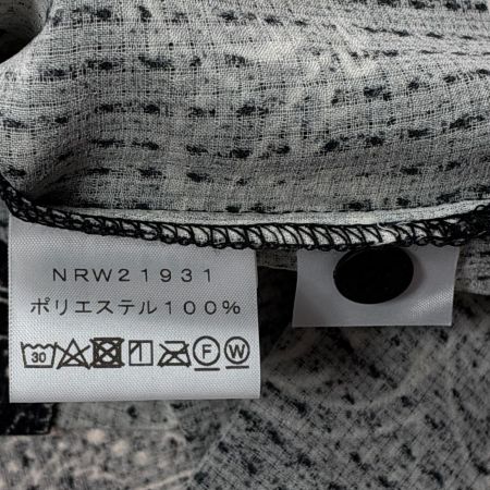 THE NORTH FACE ザノースフェイス ショートスリーブクライミングサマーシャツ SIZE M レディース NRW21931 ブラック×ホワイト