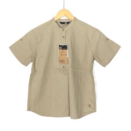 THE NORTH FACE ザノースフェイス ショートスリーブスウェルムシャツ SIZE M レディース NRW22203 カーキ系