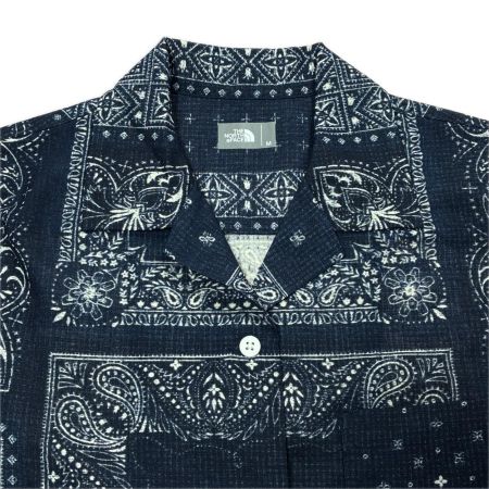 THE NORTH FACE ザノースフェイス ショートスリーブクライミングサマーシャツ SIZE M レディース NRW21931 ネイビー