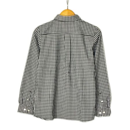 THE NORTH FACE ザノースフェイス ロングスリーブヒデンバリーシャツ SIZE M レディース NRW11966 ブラックギンガム
