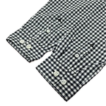 THE NORTH FACE ザノースフェイス ロングスリーブヒデンバリーシャツ SIZE M レディース NRW11966 ブラックギンガム