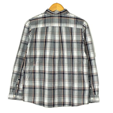 THE NORTH FACE ザノースフェイス L/S バハダネイチャーシャツ SIZE M レディース NRW11957 グレー×オレンジ