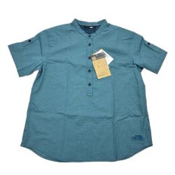 THE NORTH FACE ザノースフェイス ショートスリーブスウェルムシャツ SIZE M NRW22203 グリーン レディース Aランク