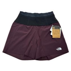 THE NORTH FACE ザノースフェイス ショートパンツ ランニングパンツ SIZE M レディース NBW41980 ワインレッド×ブラック Aランク