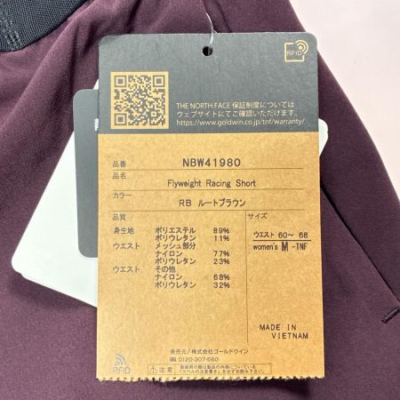 THE NORTH FACE ザノースフェイス ショートパンツ ランニングパンツ SIZE M レディース NBW41980 ワインレッド×ブラック