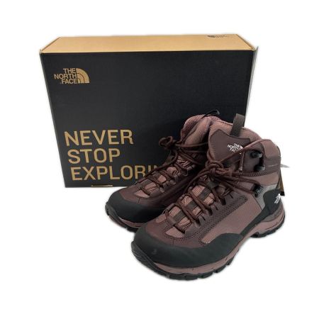 THE NORTH FACE ザノースフェイス トレッキングシューズ NFW52020 ルーツブラウン×マロンパープル SIZE 24.5cm
