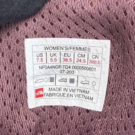 THE NORTH FACE ザノースフェイス トレッキングシューズ NFW52020 ルーツブラウン×マロンパープル SIZE 24.5cm