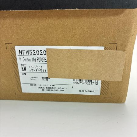 THE NORTH FACE ザノースフェイス トレッキングシューズ NFW52020 TNFブラック×TNFホワイト SIZE 24.5cm