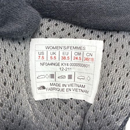 THE NORTH FACE ザノースフェイス トレッキングシューズ NFW52020 TNFブラック×TNFホワイト SIZE 24.5cm