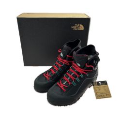 THE NORTH FACE ザノースフェイス トレッキングシューズ NFW02212 TNFブラック×TNFレッド SIZE 24.5cm Sランク