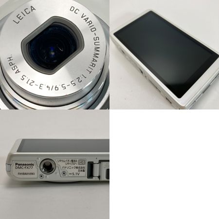 Panasonic パナソニック コンパクトデジタルカメラ LUMIX DMC-FX77 取説・充電器・箱付き