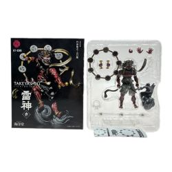 ☆☆ 海洋堂 KT Project KT-EX05 タケヤ式自在置物 風神(赤) リボルテック フィギュア TAKEYASHIKI Bランク