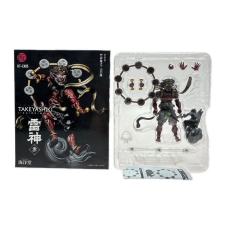  海洋堂 KT Project KT-EX05 タケヤ式自在置物 風神(赤) リボルテック フィギュア TAKEYASHIKI