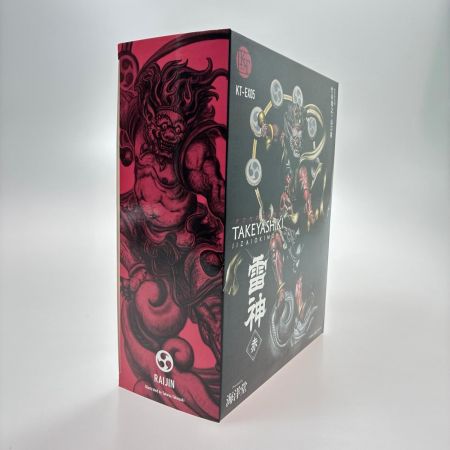  海洋堂 KT Project KT-EX05 タケヤ式自在置物 風神(赤) リボルテック フィギュア TAKEYASHIKI