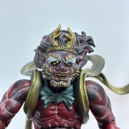  海洋堂 KT Project KT-EX05 タケヤ式自在置物 風神(赤) リボルテック フィギュア TAKEYASHIKI