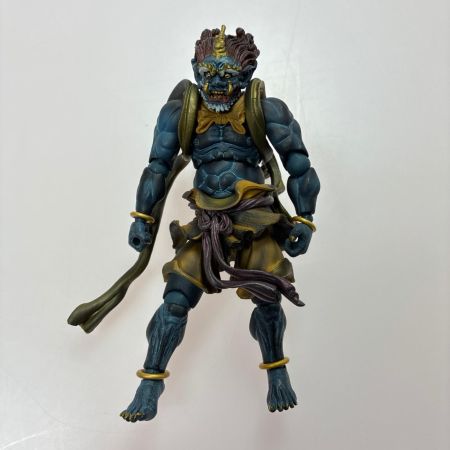 海洋堂 KT Project KT-EX03 タケヤ式自在置物 風神(青) リボルテック フィギュア TAKEYASHIKI