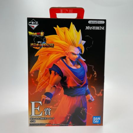 一番くじ ドラゴンボール VSオムニバス E賞 MASTERLISE 超サイヤ人3孫悟空 フィギュア BANDAI