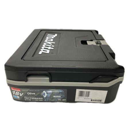  MAKITA マキタ 18V ｲﾝﾊﾟｸﾄﾄﾞﾗｲﾊﾞ TD173DRGXO 未使用品