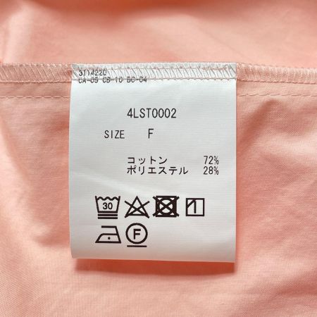 loin スタンドカラーシャツワンピース 4LST0002 ピンク