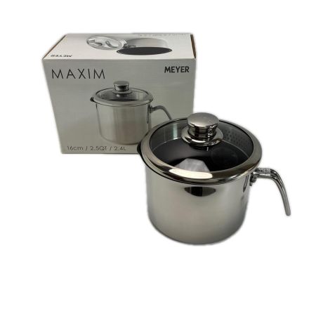 MEYER マルチポット16ｃｍ マイヤー MAXIM クックポット 16CM/2.5QT/2.4L 箱有