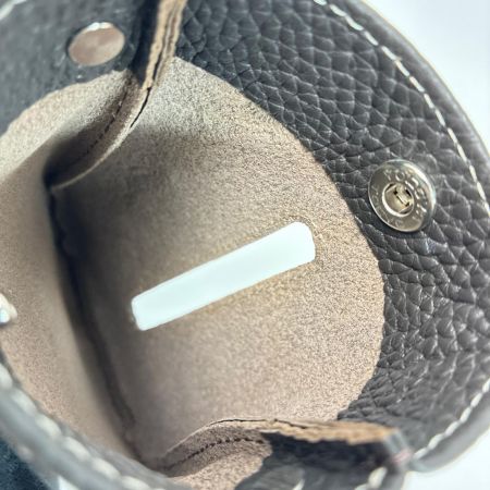 Somes Saddle ソメスサドル ティッシュケース ブラック×ブラウン