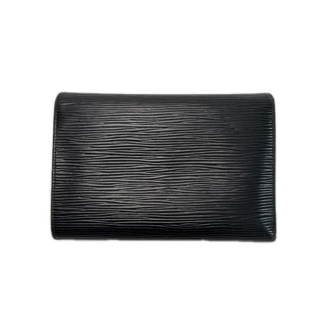 LOUIS VUITTON ルイヴィトン エピ ポルトトレゾール・エテュイ パピエ M63712 ブラック 3つ折り財布