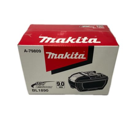 MAKITA マキタ 18V　9.0Ah　バッテリー BL1890 ブラック 未使用品