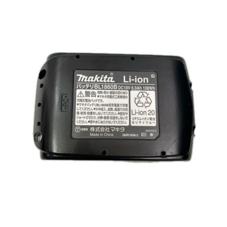 MAKITA マキタ 18Vバッテリー BL1860B ブラック 未使用品