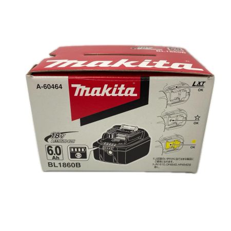MAKITA マキタ 18Vバッテリー BL1860B ブラック 未使用品