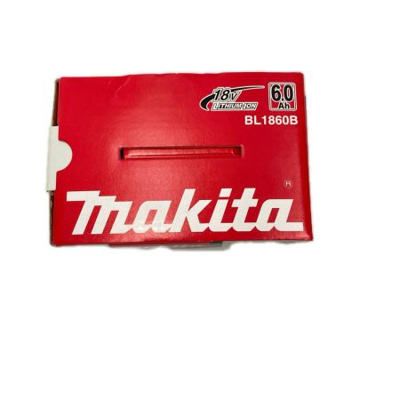 MAKITA マキタ 18Vバッテリー BL1860B ブラック 未使用品